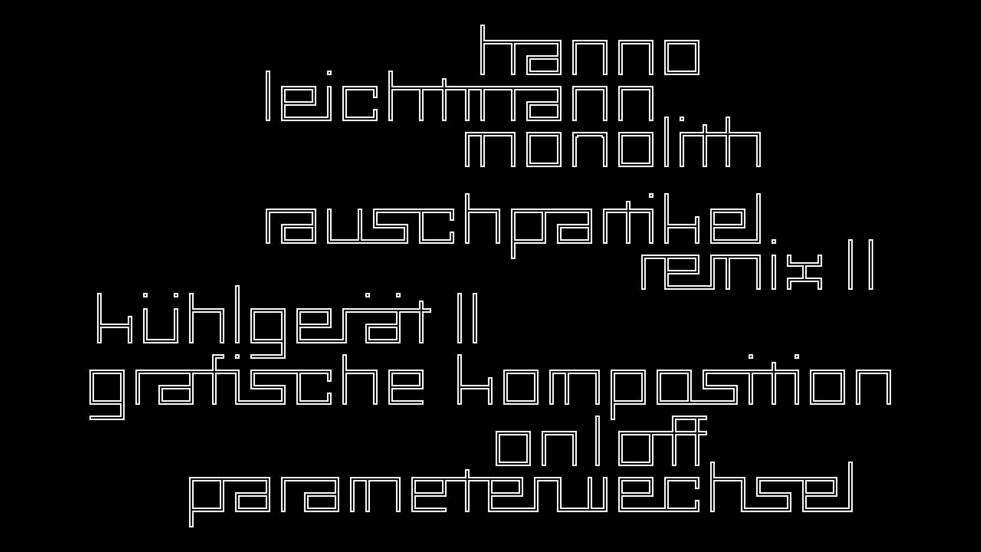 2021-03-10 Hanno Leichtmann - 1996 Monolith (rauschpartikel Remix 1 - 3)